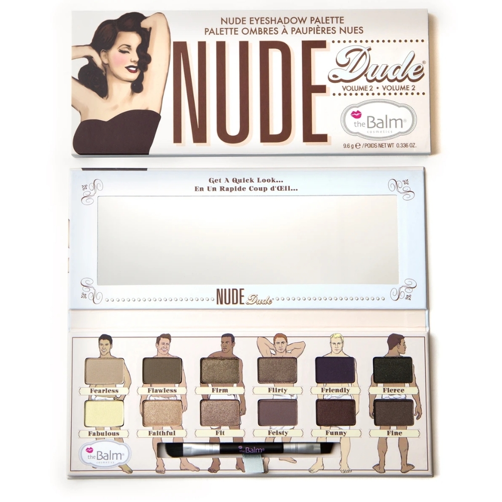 BNIB theBalm Nude Dude Eyeshadow Palette Vol 2